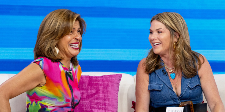 Hoda and Jenna.