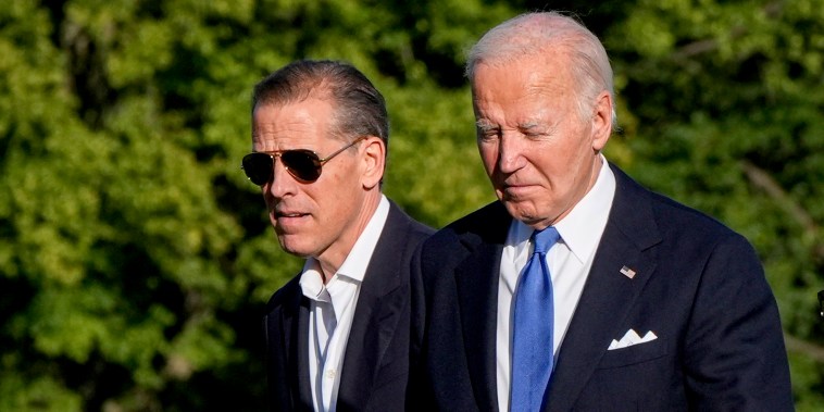 Hunter Biden and Joe Biden.