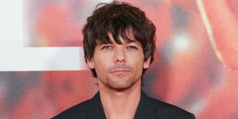 Louis Tomlinson at the "All Of Those Voices" premiere at Cineworld in London on March 16, 2023.