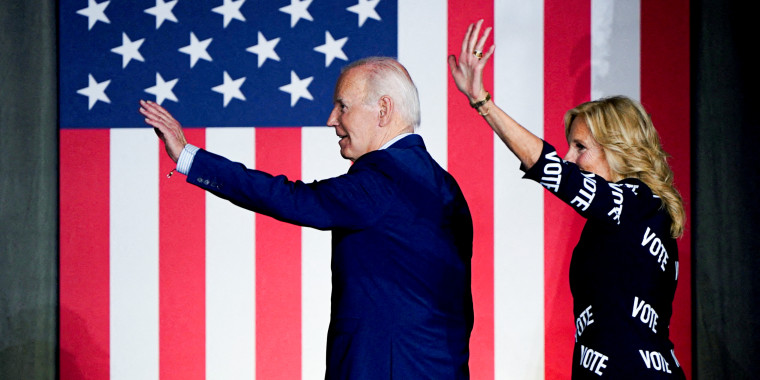 Joe Biden and Jill Biden.