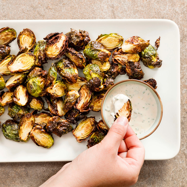 Roasted brussels sprouts.