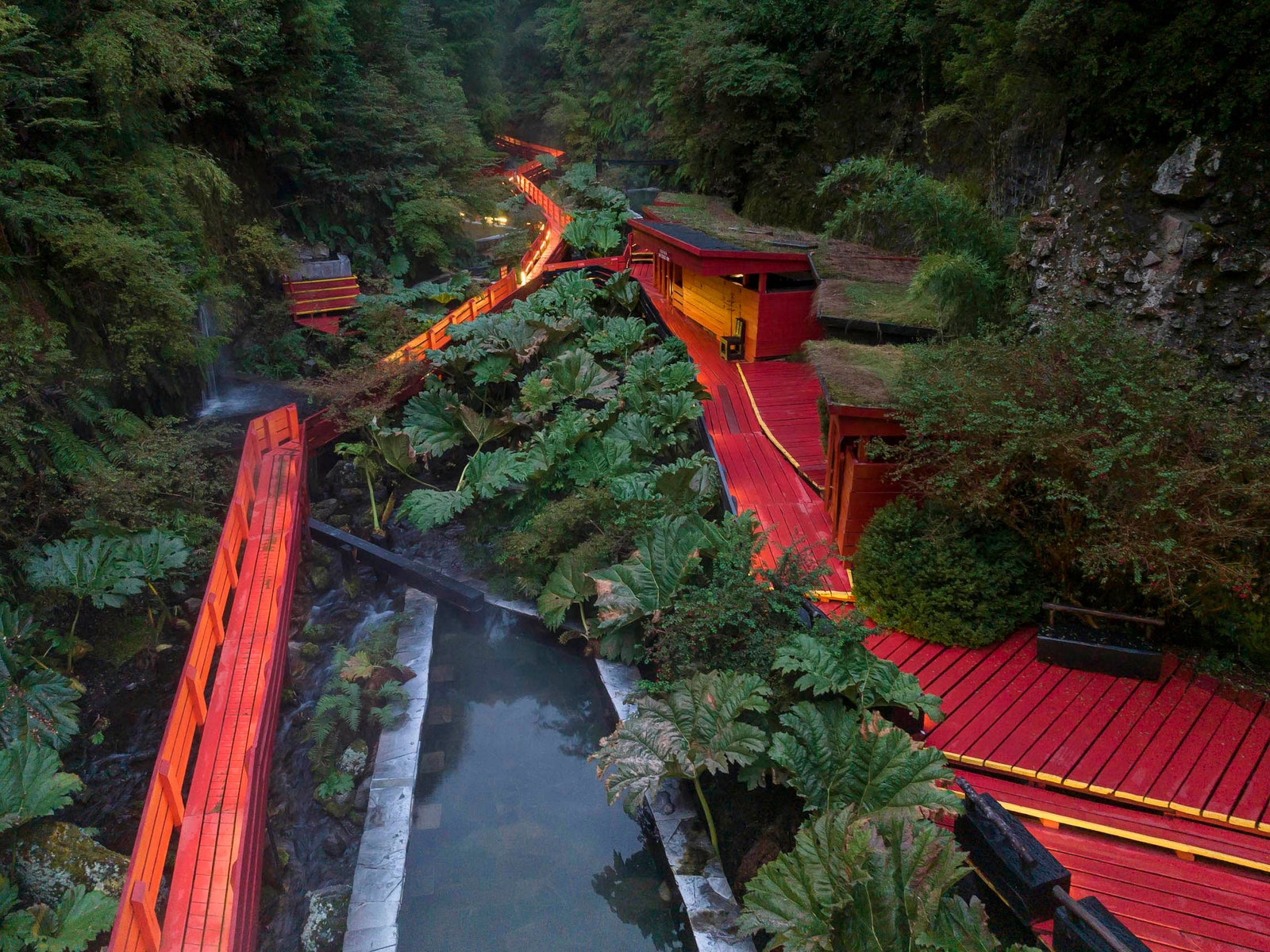 ¡Un paraíso de aguas termales en Sudamérica!