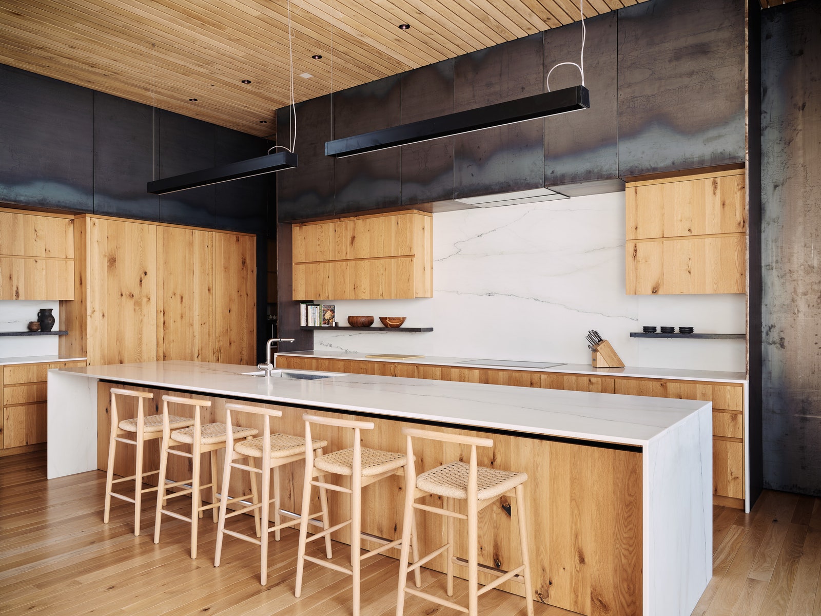 cocina de madera