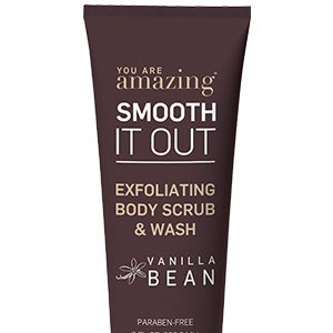 You Are Amazing Smooth It Out Exfoliating Body Scrub & Wash in Vanilla Bean