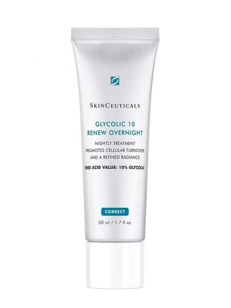 SkinCeuticals Glycolic 10 Renew Overnight on white background 