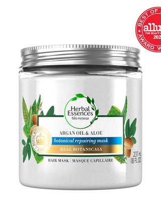 Herbal Essences Argan Oil and Aloe Hair Mask on white background