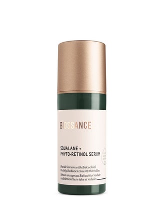 Biossance Squalane  PhytoRetinol Serum on white background