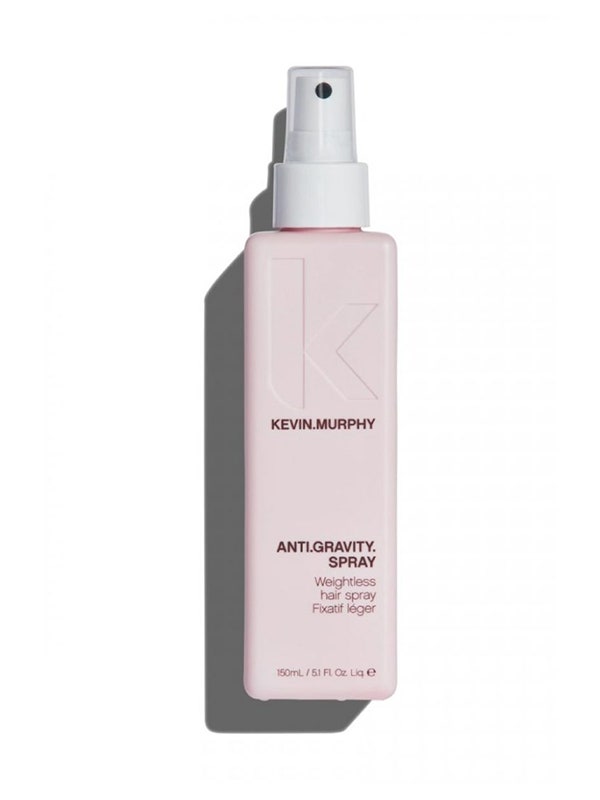 Kevin Murphy Anti.Gravity Spray pink spray bottle on white background