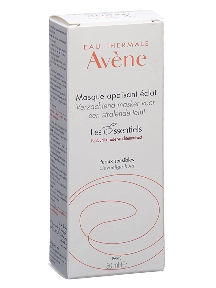 Avene Soothing Radiance Mask white box on white background