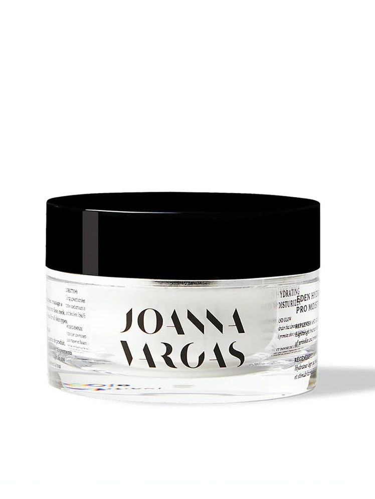 bottle of Joanna Vargas Eden Hydrating Pro Moisturizer on white background