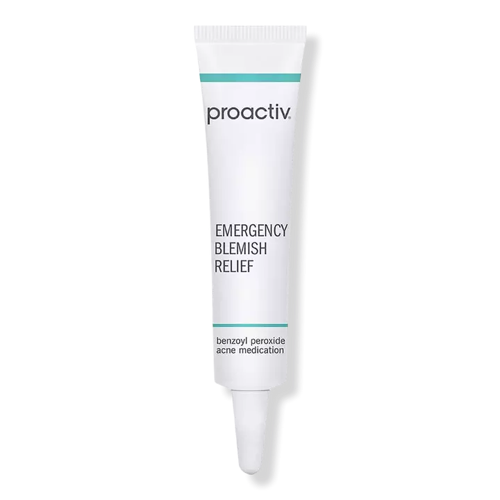 Proactiv Emergency Blemish Relief white tube on white background