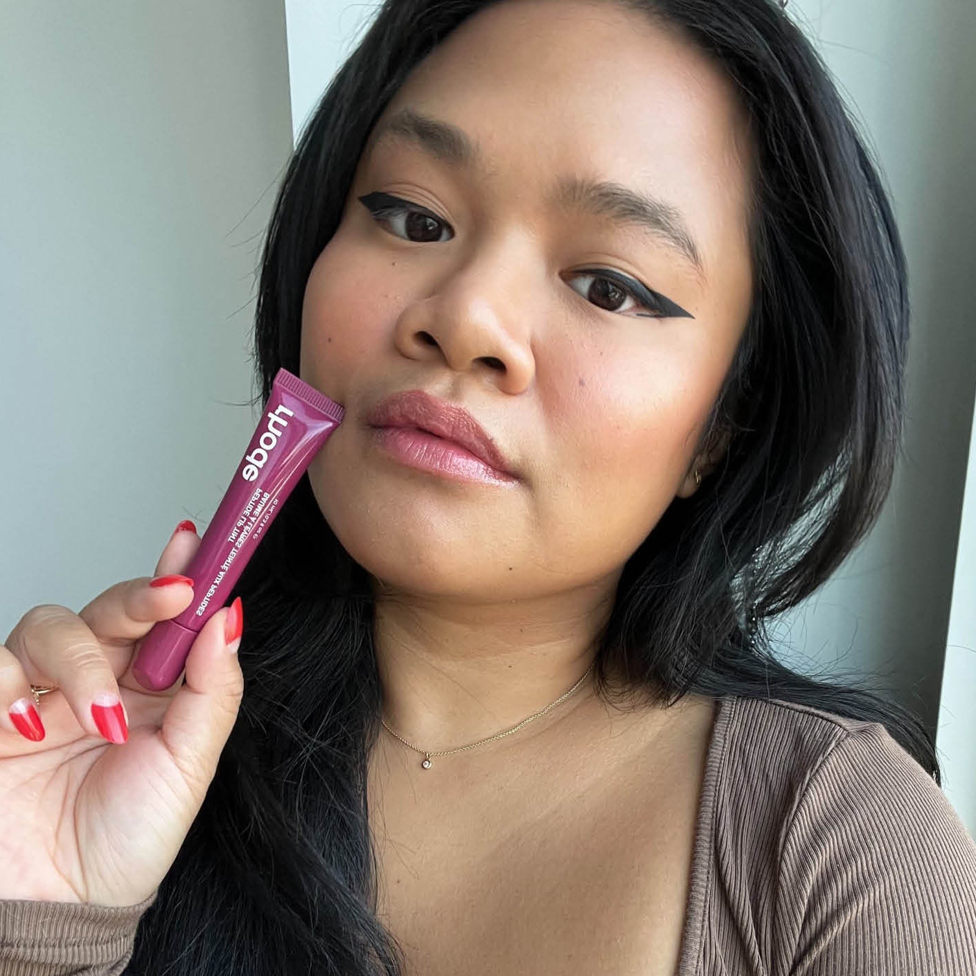 I Tried Rhode’s New Tinted Lip Treatment To See if It Was Worth the TikTok Hype