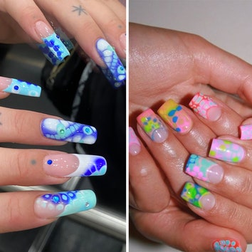 Blooming Gel Nail Art Turns Tips Into Trippy, One-of-a-Kind Masterpieces