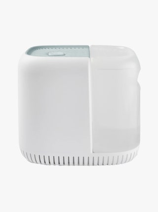Canopy Humidifier white humidifier on light gray background