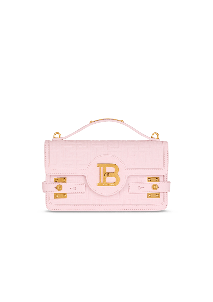 B-Buzz 24 grained monogram leather Shoulder bag