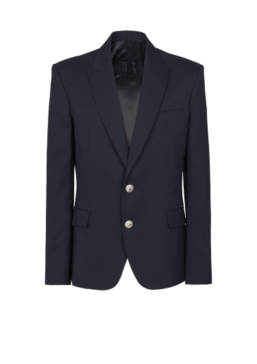 2-button wool jacket