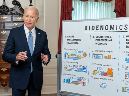 Wages Carville - President Joe Biden records a digital video on “Bidenomics”, Wednesda