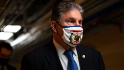 Mandatory Credit: Photo by Kent Nishimura/Los Angeles Times/Shutterstock (11788064b)
Sen. Joe Manchin (D-WV) walks on the senate side of the Capitol Building on Friday, March 5, 2021 in Washington, DC. The Senate finally took up the $1.9 trillion Covid relief package and continues to debate it, with infighting within the Senate Democrat ranks over unemployment benefits threatens to hinder progress. (Kent Nishimura / Los Angeles Times)
Senate continues work on COVID-19 Relief Bill, Capitol Hill, Washington, Dc, United States - 05 Mar 2021