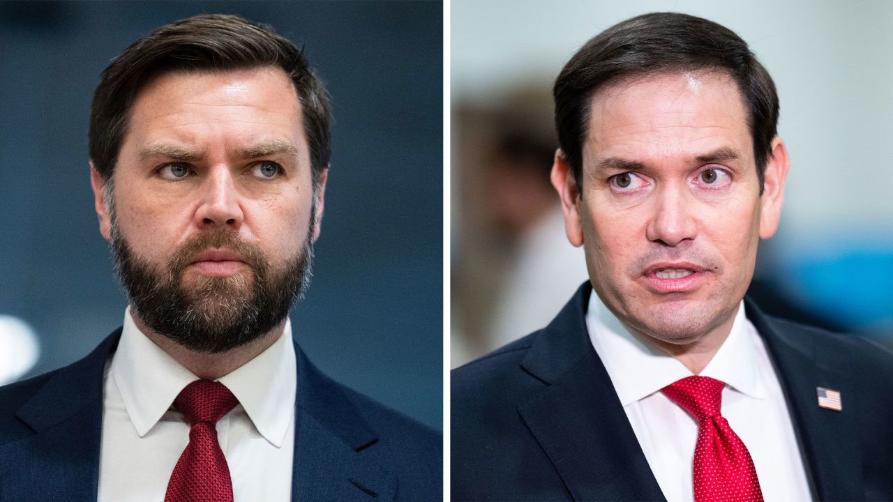 Sen. JD Vance and Sen. Marco Rubio.