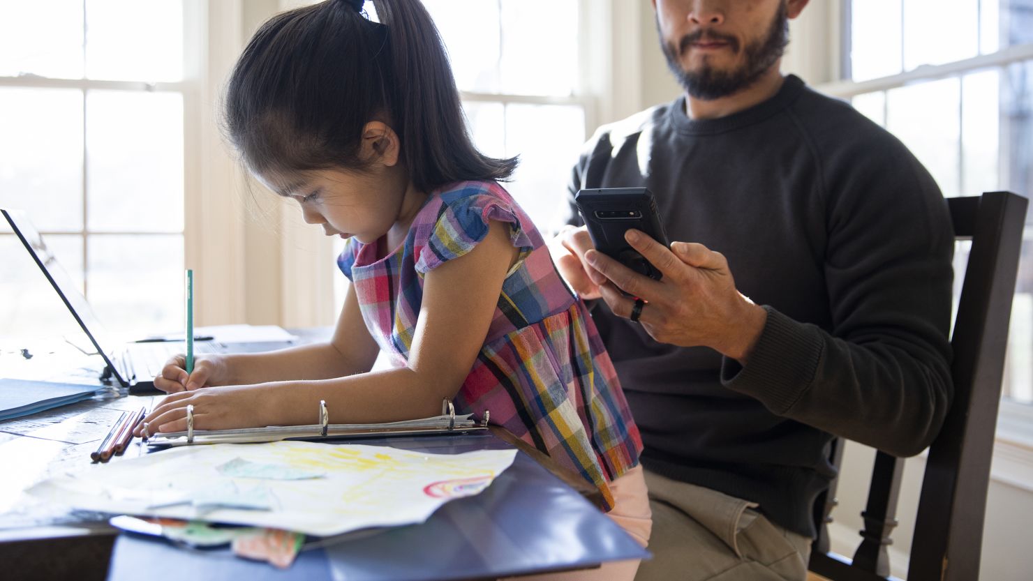 Using a phone in front of your child can have a greater effect than you might think.