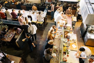 Nopa Restaurant San Francisco Interior