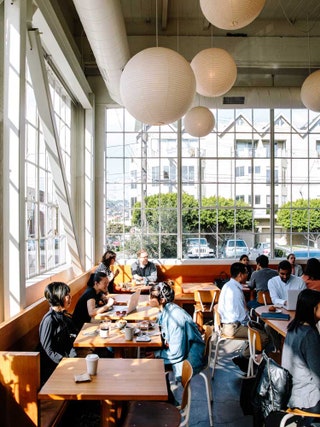 Tartine Restaurant San Francisco Interior