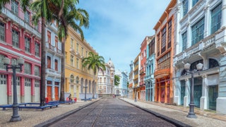 colorful building on street