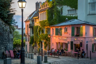 colorful buildings on a charming street