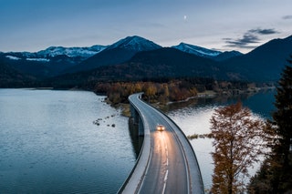 Image may contain Outdoors Road and Bridge