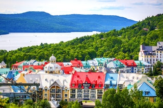 Mont Tremblant in Quebec Canada