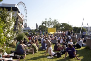 Roof Garden At Queen Elizabeth Hall Southbank