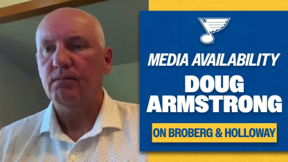 Armstrong on signing Broberg, Holloway