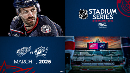 blue jackets to host stadium series at ohio stadium