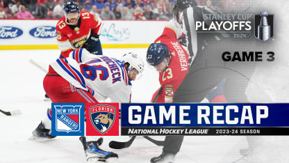 New York Rangers Florida Panthers Game 3 recap May 26