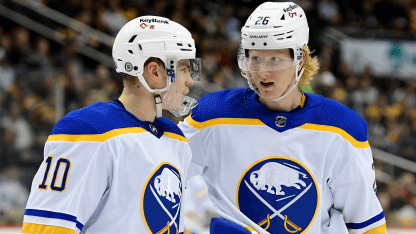 Rasmus Dahlin taking larger leadership role with Buffalo