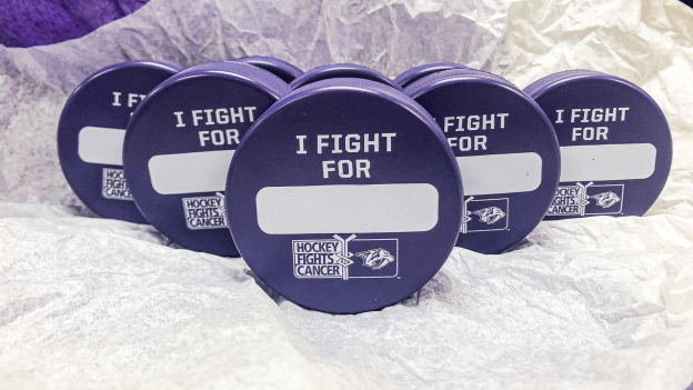 Purchase an 'I FIGHT FOR' Foam Puck