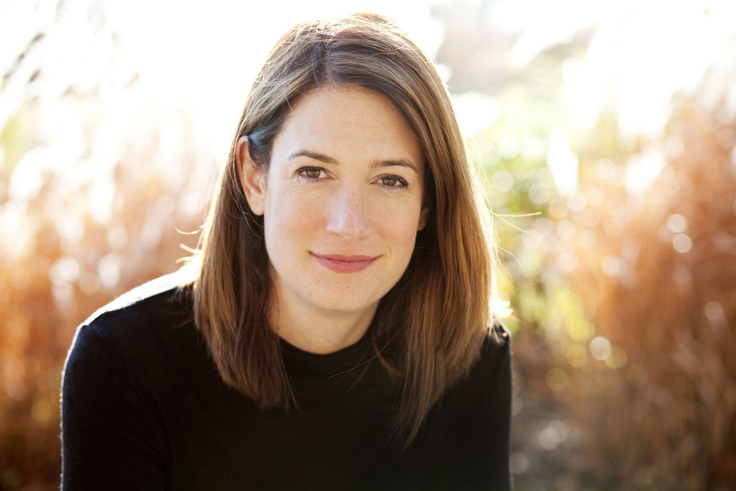 Image may contain Gillian Flynn Face Human Person and Smile