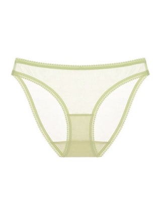 OnGossamer mesh bikini in mint green