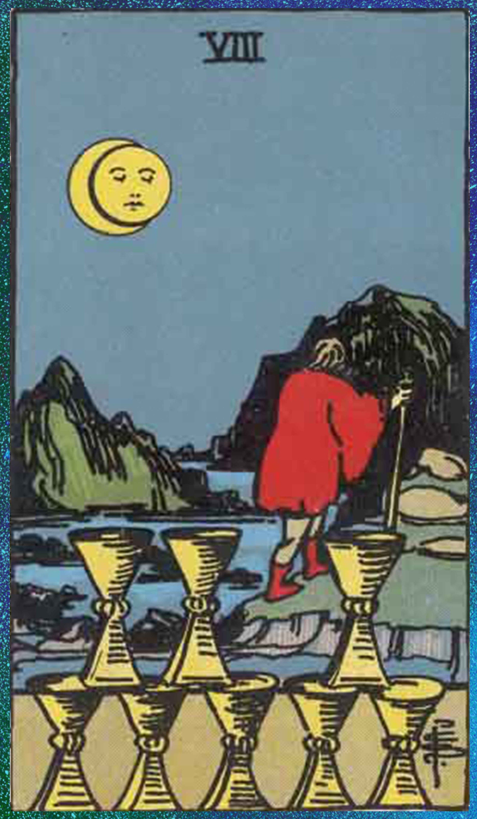 eight of cups tarot card