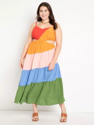 Image may contain Clothing Dress Apparel Skirt Human and Person