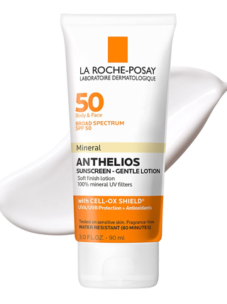 La RochePosay Anthelios Mineral Sunscreen Gentle Lotion Broad Spectrum SPF 50