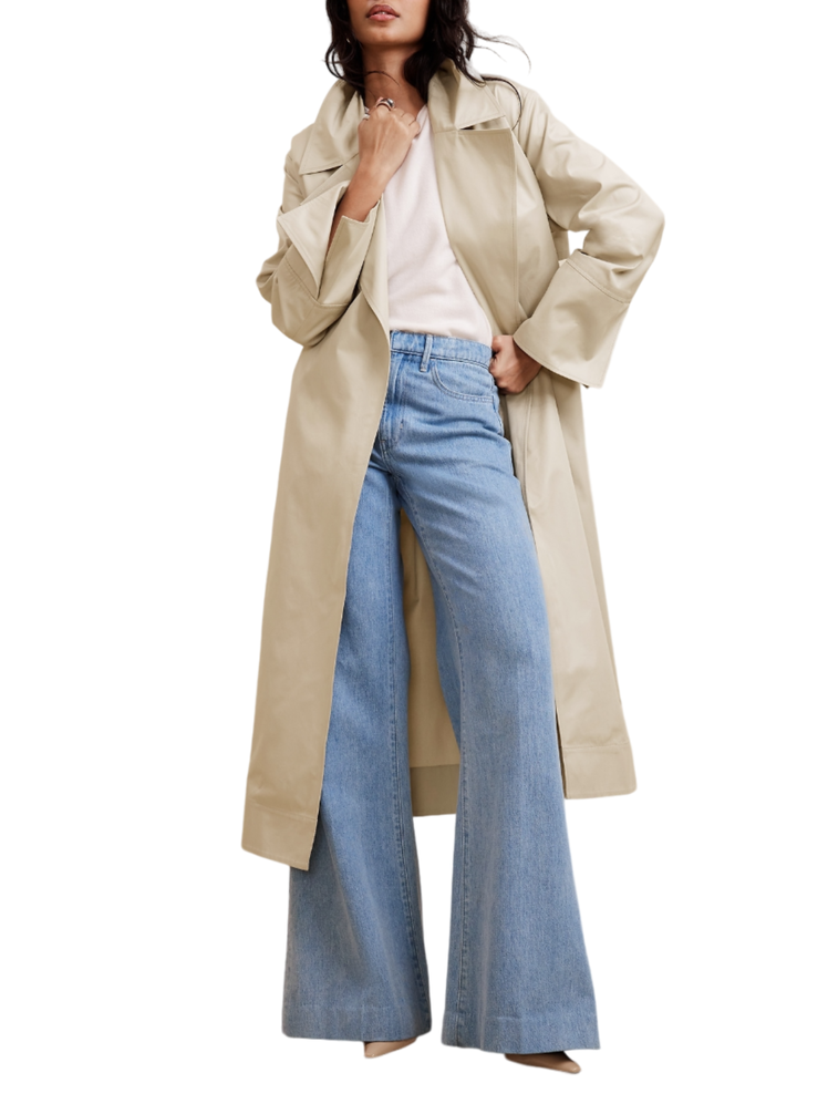 Banana Republic Cotton Trench Coat