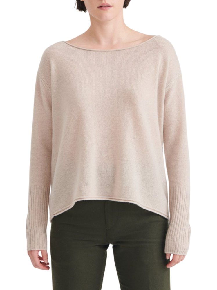 Naadam Cashmere Boatneck Sweater 