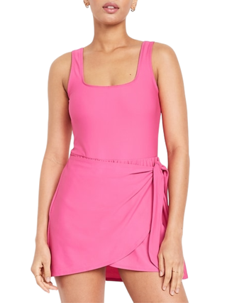 Old Navy SideTie Swim Dress