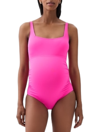 Gap Maternity Square Neck OnePiece Swimsuit