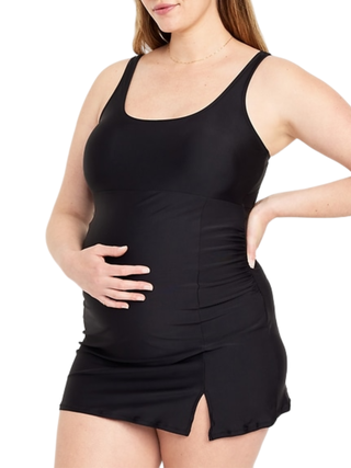 Old Navy Maternity Scoop Neck Swim Dress