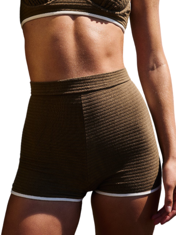Acacia Tommy Piped Swim Shorts