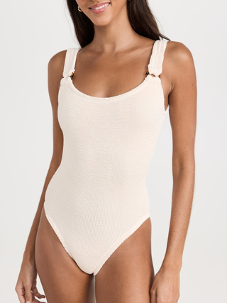 Hunza G Domino Swim OnePiece