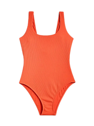 Madewell Ribbed ScoopNeck OnePiece Swimsuit