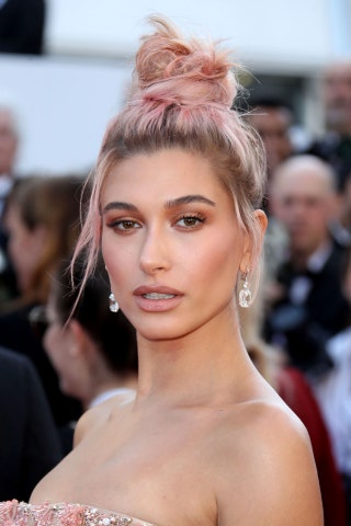 Image may contain Human Person Hailey Baldwin Face Fashion and Premiere